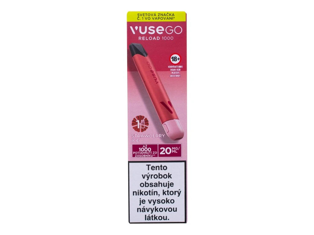 VUSE GO Reload Strawberry Ice 1000