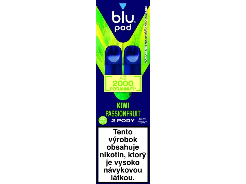 Blu Bar Pod náplň Kiwi Passionfruit 2x2 ml