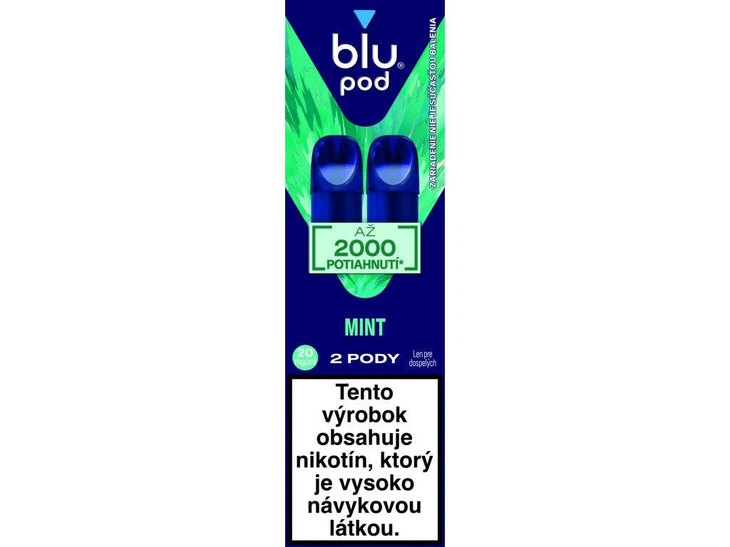 Blu Bar Pod náplň Mint 2x2 ml
