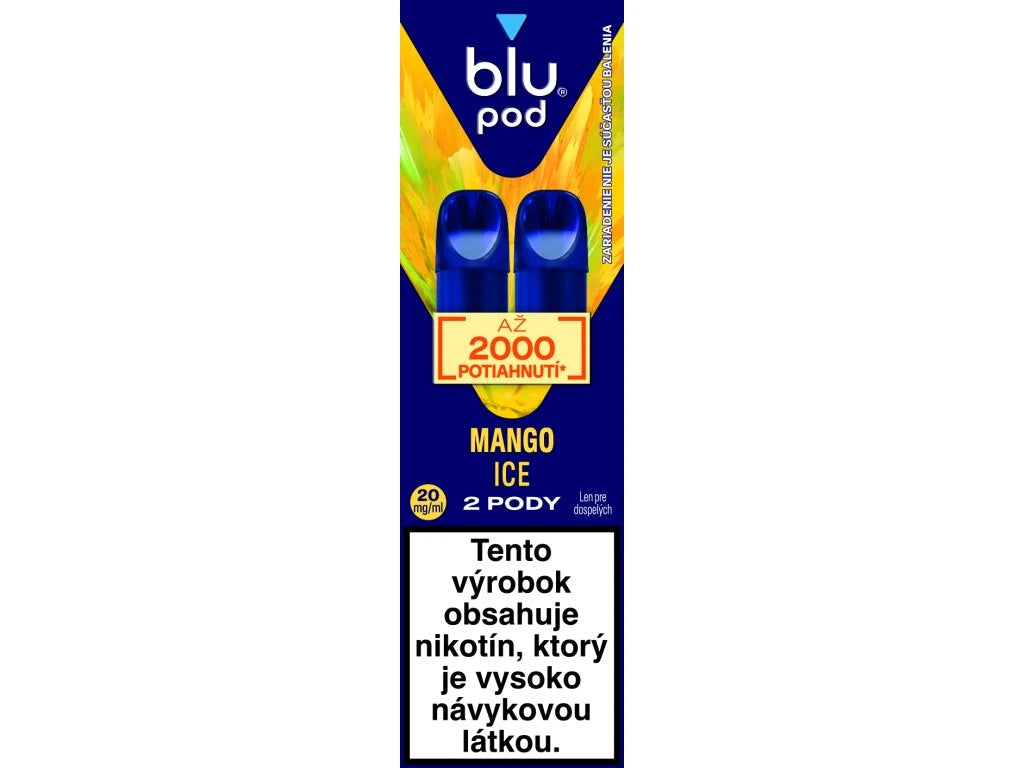 Blu Bar Pod náplň Mango Ice 2x2 ml
