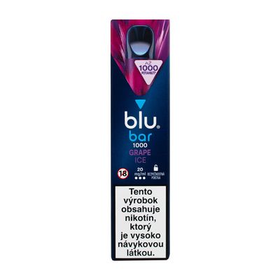 Blu Bar Grape Ice 20 mg 2 ml